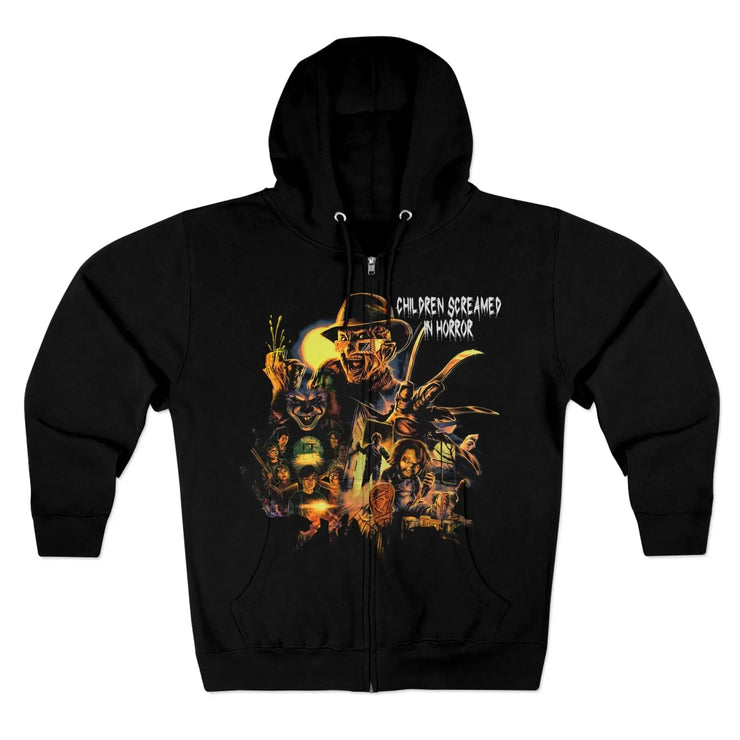 Horror icons - Zip Hoodie Printify