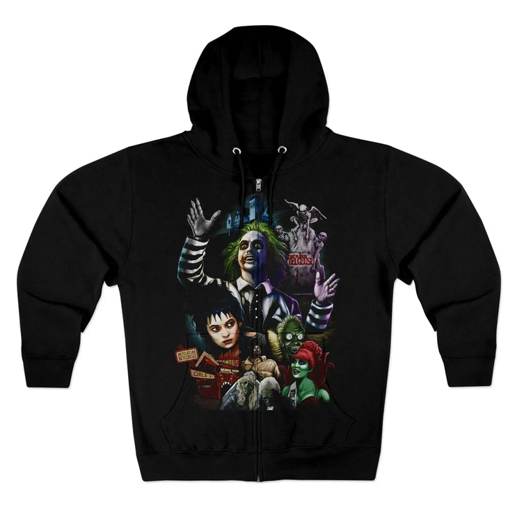 Beetlejuice - Zip Hoodie Printify