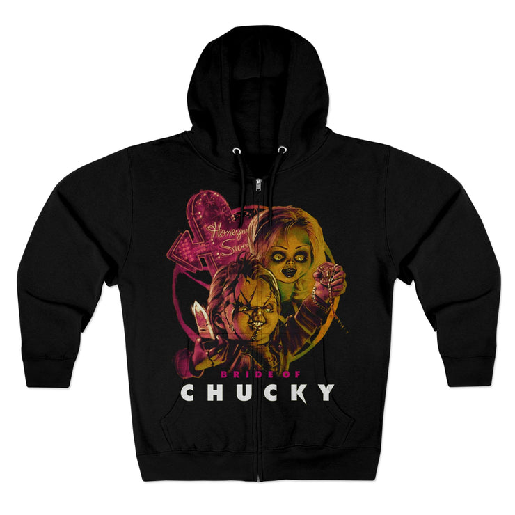 Bride of Chucky - Zip Hoodie Printify