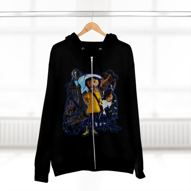 Coraline - Zip Hoodie Printify