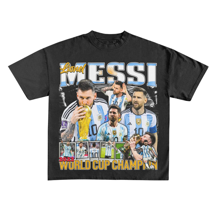 Lionel Messi - Vintage Tee - Lost Fiction